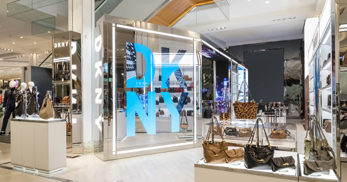 DKNY, Store Fixtures & Visual Merchandising